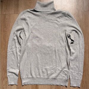 Lauren Ralph Lauren Men’s Gray Turtleneck Knit Pullover Sweater Size Medium